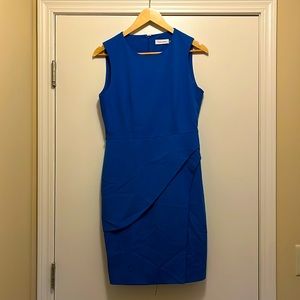 Calvin Klein royal blue dress
